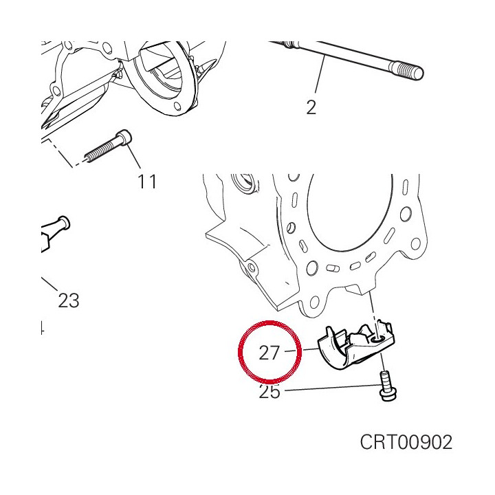 Support capteur 82916531A — réf. 82916531A | Ducati Store