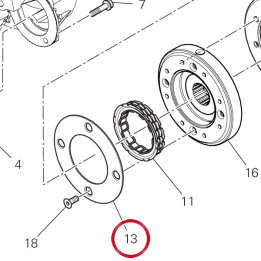 Disque roue libre 16016371A — réf. 16016371A | Ducati Store