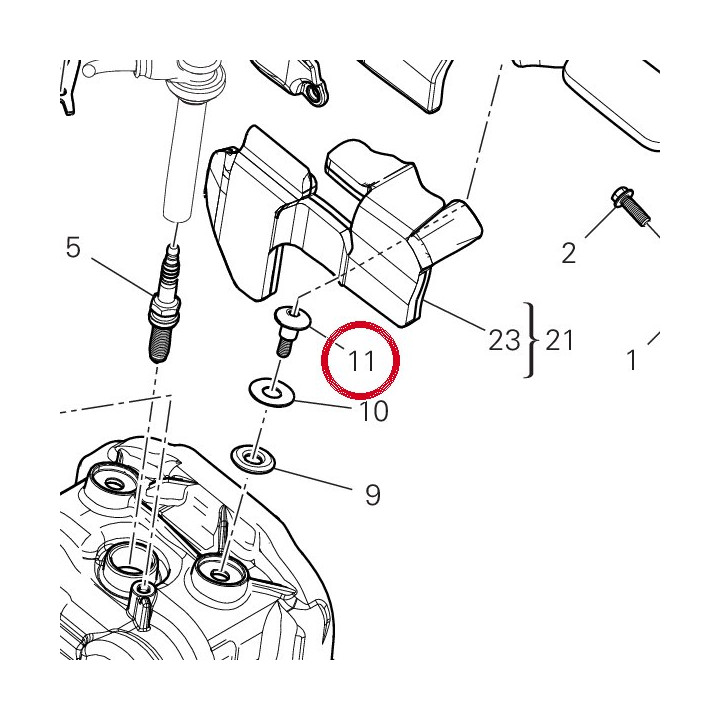 Vis special 77918141A — réf. 77918141A | Ducati Store