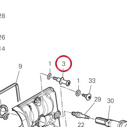 Vis special 77919251B — réf. 77919251B | Ducati Store