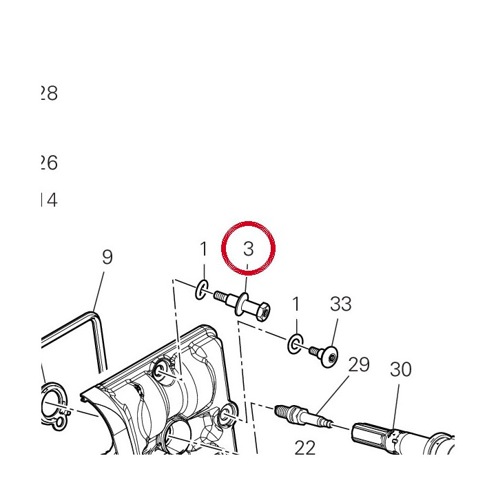 Vis special 77919251B — réf. 77919251B | Ducati Store