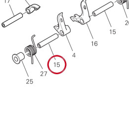 Axe culbuteur fermature — réf. 82112951A | Ducati Store