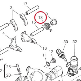 Ressort retour soupape — réf. 79915001A | Ducati Store