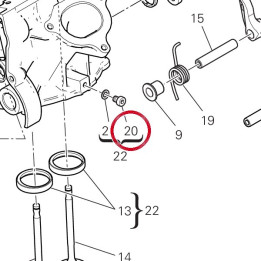 Vis tceir M6X8 77350618B — réf. 77350618B | Ducati Store