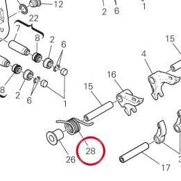 Ressort retour soupape — réf. 79915181B | Ducati Store
