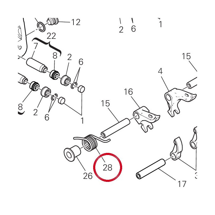 Ressort retour soupape — réf. 79915181B | Ducati Store