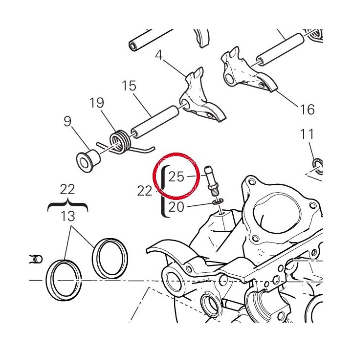 Raccord tuyau 81411881A — réf. 81411881A | Ducati Store