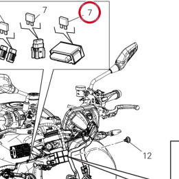 Fusible 7.5à 38940071A — réf. 38940071A | Ducati Store