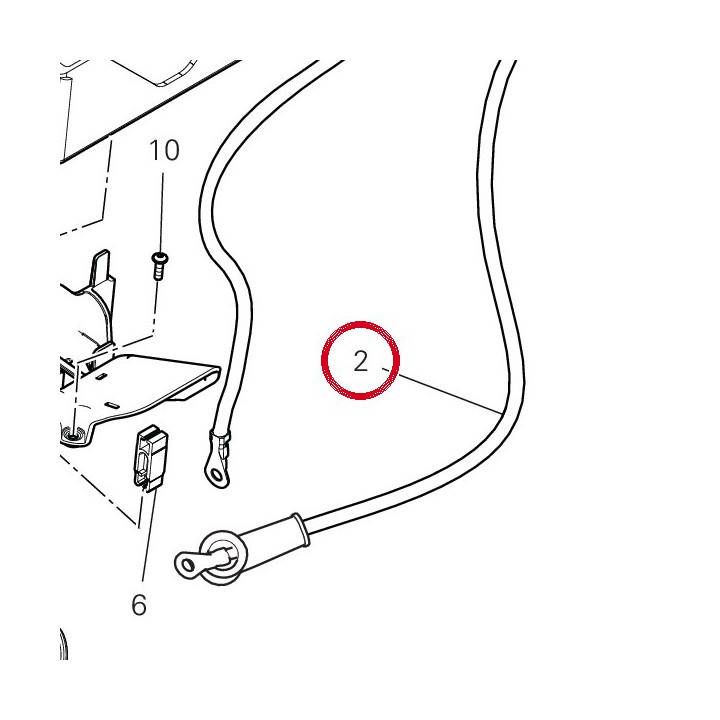 Câble telerupteur — réf. 51411161C | Ducati Store