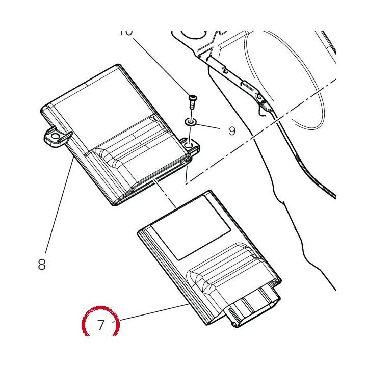 Centrale blackbox 38511545A — réf. 38511545A | Ducati Store