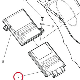 Centrale blackbox 38511791A — réf. 38511791A | Ducati Store