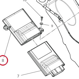 Support 86613221A — réf. 86613221A | Ducati Store