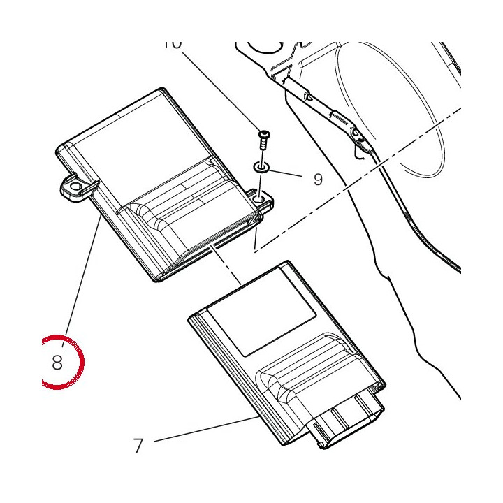 Support 86613221A — réf. 86613221A | Ducati Store