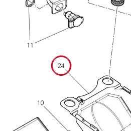 Support câblage 8291N401A — réf. 8291N401A | Ducati Store