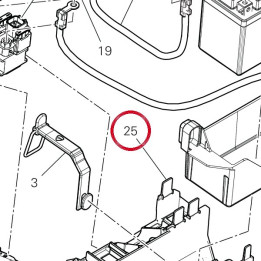 Support intérieur 8291N411A — réf. 8291N411A | Ducati Store