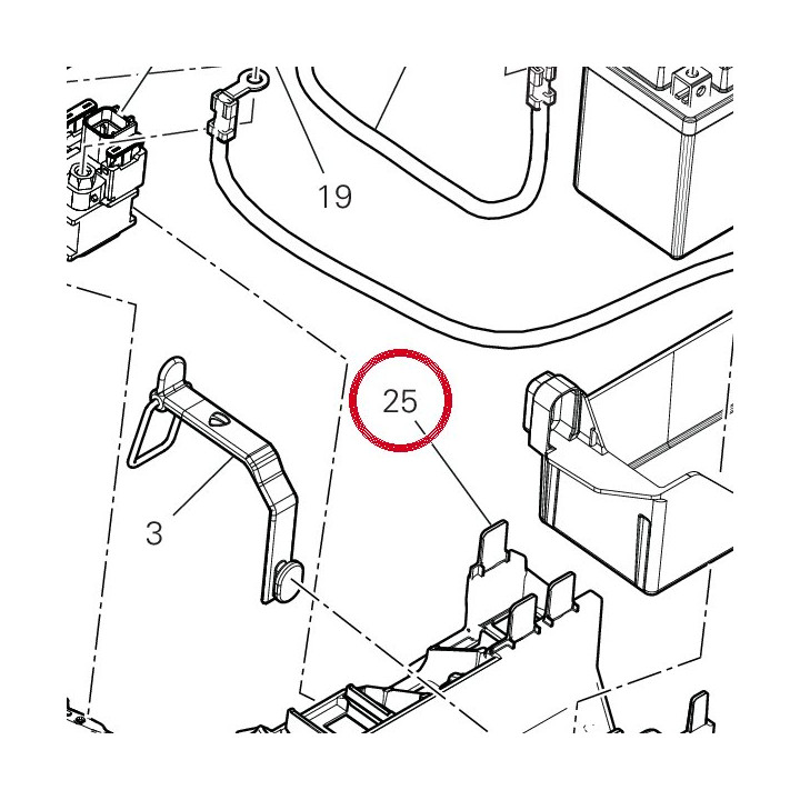 Support intérieur 8291N411A — réf. 8291N411A | Ducati Store
