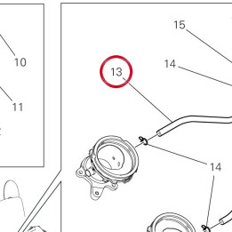 Tuyau 59018991A — réf. 59018991A | Ducati Store