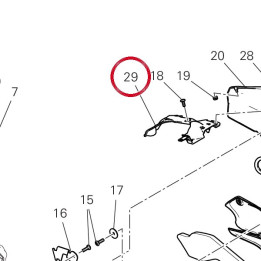 Support câblage 8291J471B — réf. 8291J471B | Ducati Store