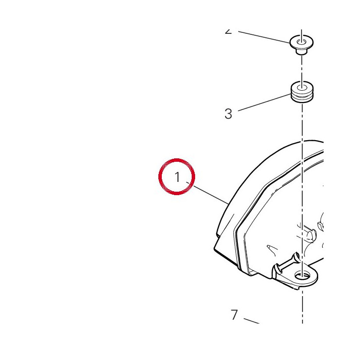 Feu arrière 52510501B — réf. 52510501B | Ducati Store