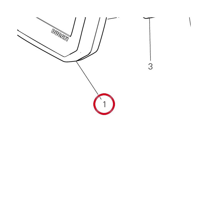 Tableau de bord 40611939A — réf. 40611939A | Ducati Store