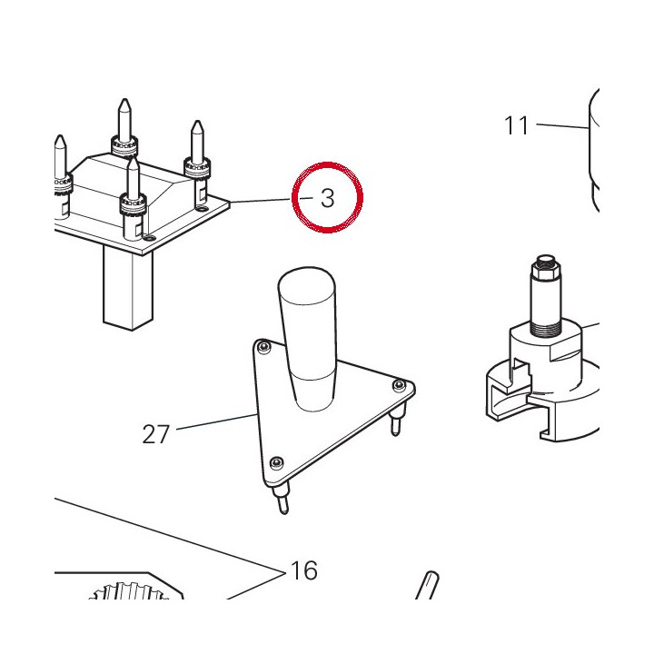 Base pour le montage — réf. 887132863 | Ducati Store