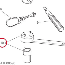 Clé arret poulies — réf. 887005644 | Ducati Store