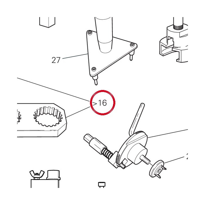Outil reaction serrage — réf. 887131806 | Ducati Store