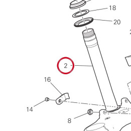 Base di sterzo 34221371AA — réf. 34221371AA | Ducati Store