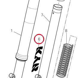Decalcomanie "kyb" 4384B041A — réf. 4384B041A | Ducati Store
