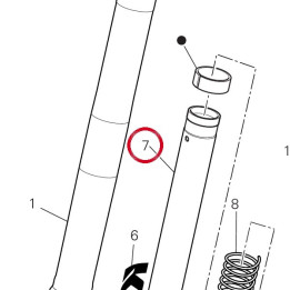 Coulisse droite complète — réf. 34923521A | Ducati Store