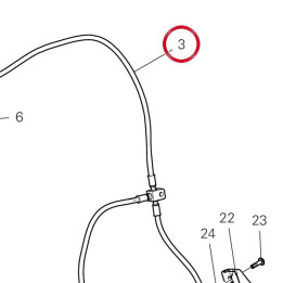 Durit boitier - étriers — réf. 61812061B | Ducati Store