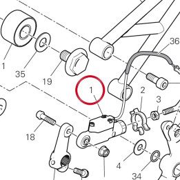 Quick shift 5521B561A — réf. 5521B562A | Ducati Store