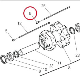 Nipple, rayon 81540064A — réf. 81540064A | Ducati Store