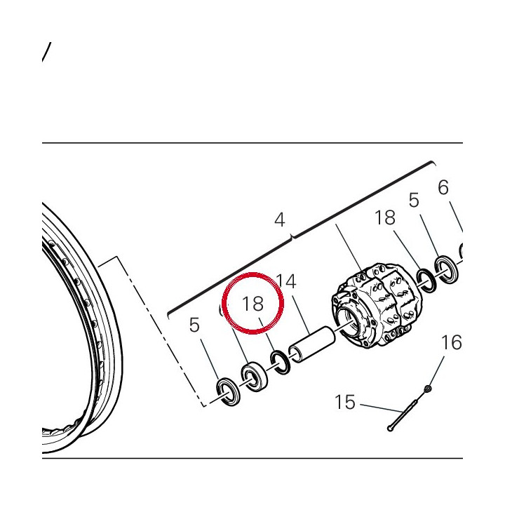 Rosette 85612011A — réf. 85612011A | Ducati Store