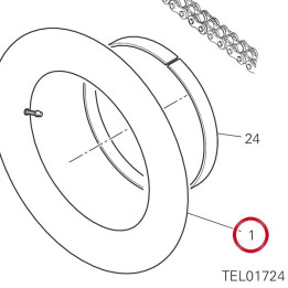 Chambre à air (arrière) — réf. 50340091A | Ducati Store