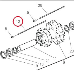 Rayon roue 49610221BA — réf. 49610221BA | Ducati Store