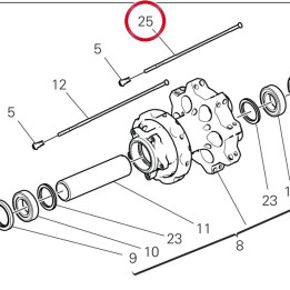 Rayon roue 49610211BA — réf. 49610211BA | Ducati Store