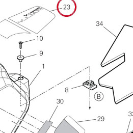 Decalcomanie de réservoir — réf. 4381H941A | Ducati Store