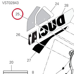 Sticker or decal (various) — réf. 4381H961A | Ducati Store