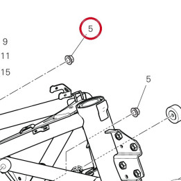 Écrou, special 75011851AA — réf. 75011851AA | Ducati Store