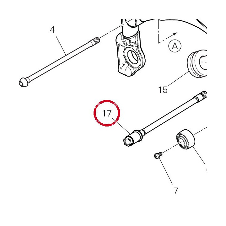 Pivot 7791A161AA — réf. 7791A161AA | Ducati Store