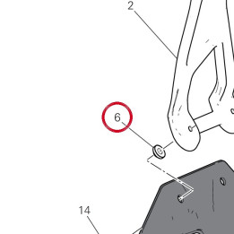 Entretoise 71614371A — réf. 71614371A | Ducati Store