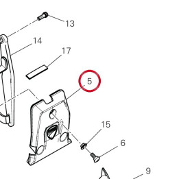 Cache support feu avant — réf. 96610901A | Ducati Store