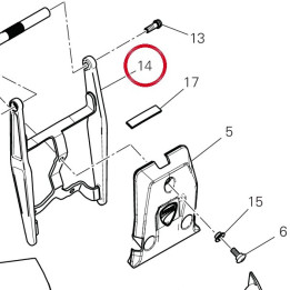 Equerre 97312451AA — réf. 97312451AA | Ducati Store