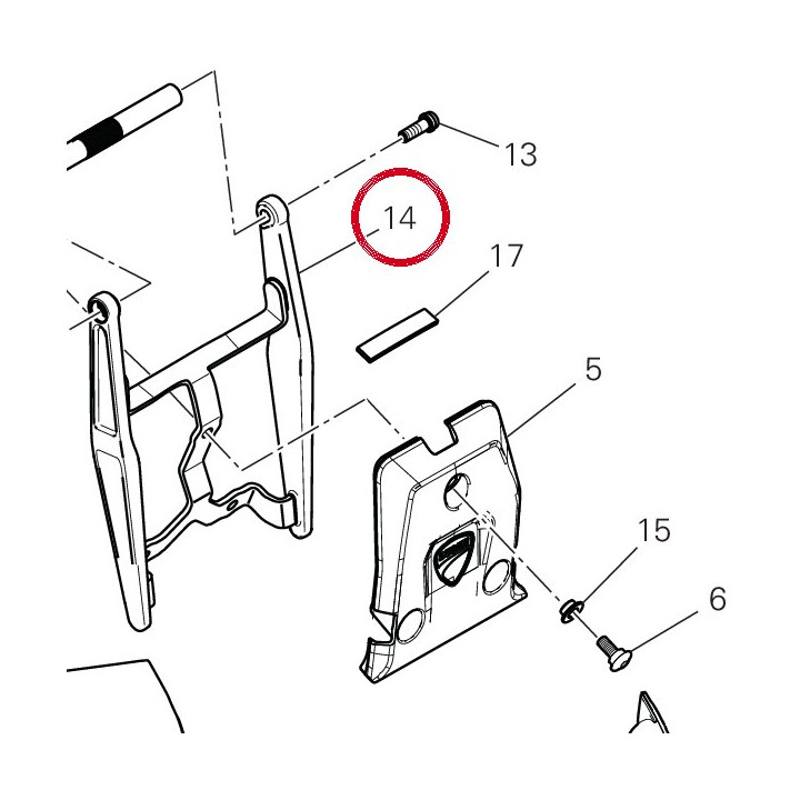 Equerre 97312451AA — réf. 97312451AA | Ducati Store