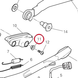 Entretoise cote — réf. 71616541AA | Ducati Store