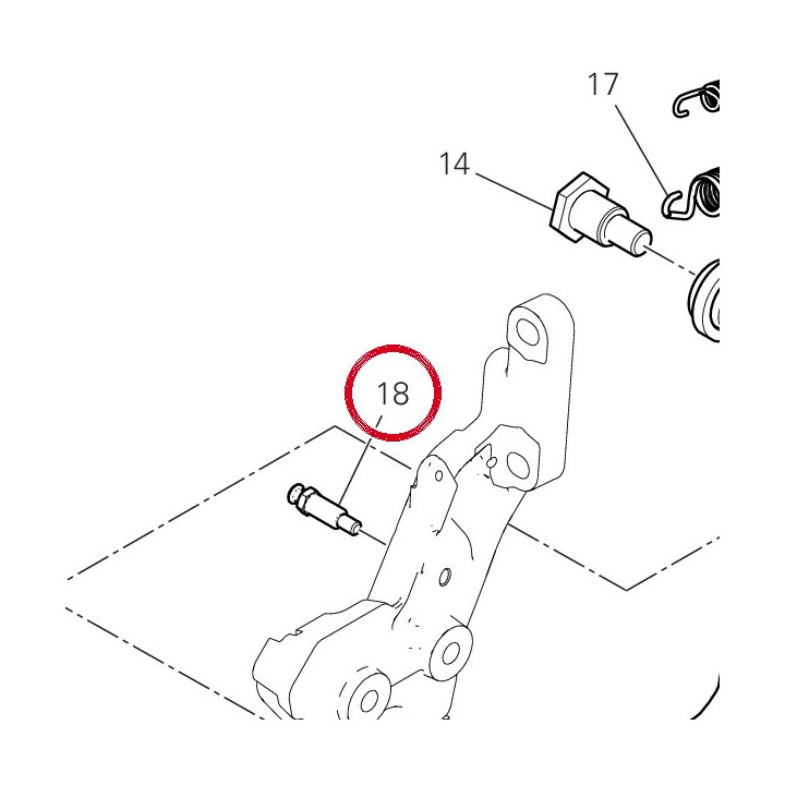 Pivot 8211A161AA — réf. 8211A161AA | Ducati Store