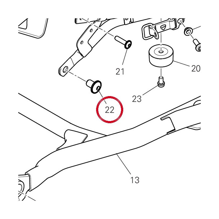 Vite tbeif 77240753C — réf. 77240753C | Ducati Store