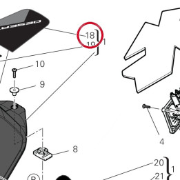 Decalcomanie de réservoir — réf. 4381L361A | Ducati Store