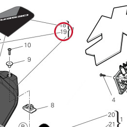 Decalcomanie de réservoir — réf. 4381L351A | Ducati Store